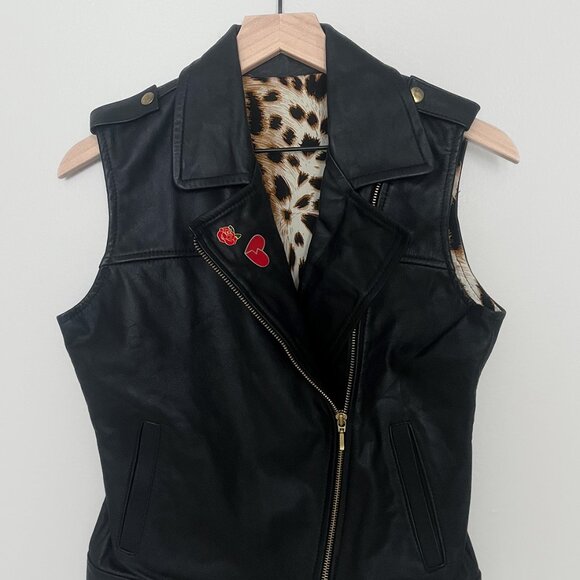 Maison Revolt – Genuine Calf Leather Vest (Sample Piece) – Size S - Picture 3 of 14